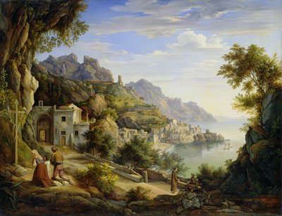 Au golfe de Salerne, 1826 - Joachim Faber